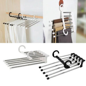 5 in 1 Stainless Steel Foldable Hangers for Clothes
