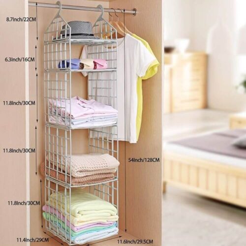 5 Layer Multipurpose Foldable Clothes Storage Rack