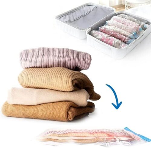 Vacuum Storage Bag For Travel and Storage Pack of 5