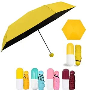 Lightweight Portable Capsule Folding Umbrella
