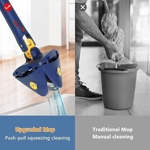 360° Rotating Multi-Functional Triangle Cleaning Mop