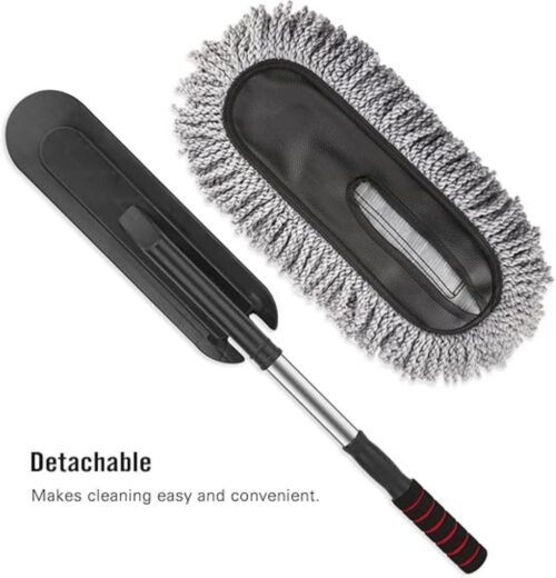 Car Brush Duster with Extendable Handle