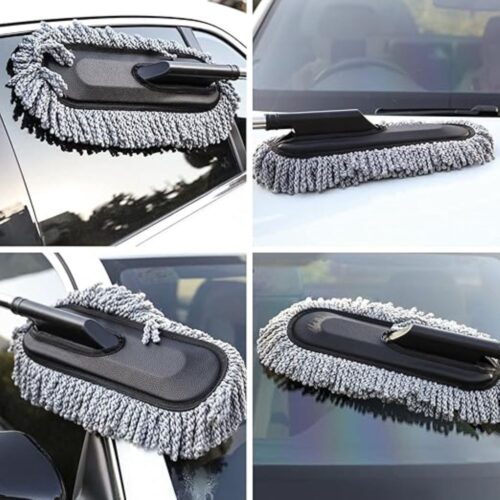 Car Brush Duster with Extendable Handle