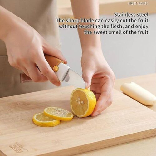 Portable 2 in 1 Cutter Kitchen Knife