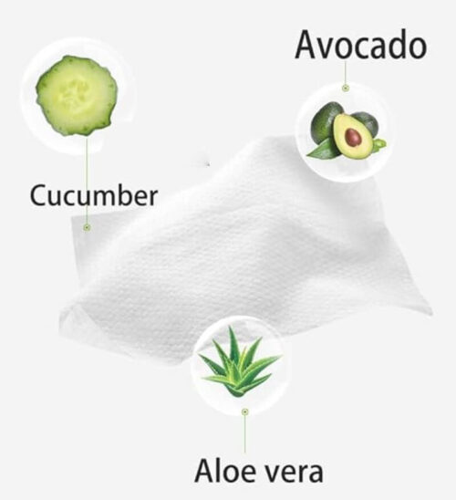 Avocado Moisturizing Deep Cleasing Wipes