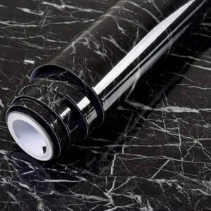 Vinyl Marble Wallpaper Peel and Stick Waterproof Wallpaper for Home Kitchen