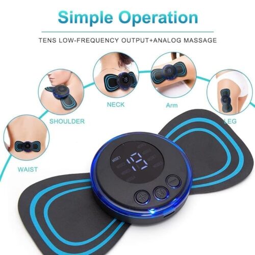 Full Body Mini Butterfly TENS Massager Machine